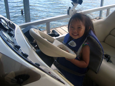 In the cusotm dry dock that Uncle Danny made, Baby 1 can be the pilot...